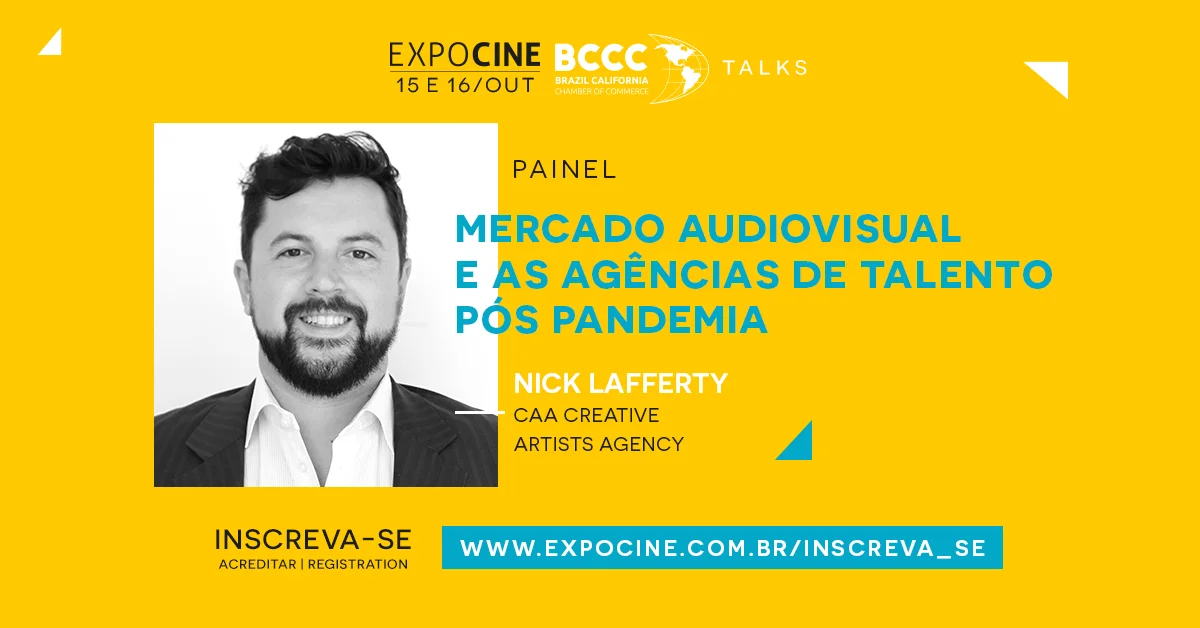 CAA, agência de talentos de Los Angeles, marca presença na Expocine