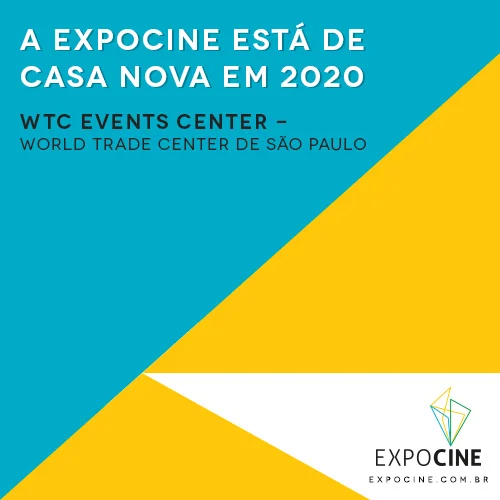A Expocine está de casa nova até 2023