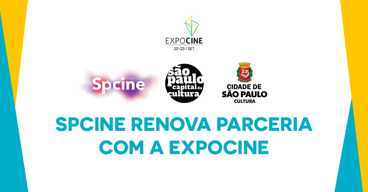 Pelo sétimo ano consecutivo, Spcine renova parceria com a Expocine
