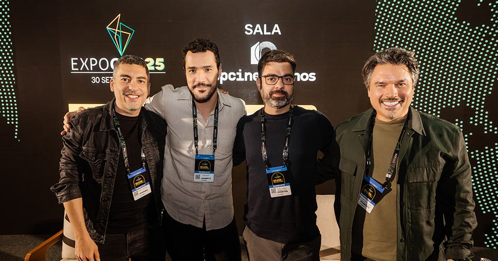 Diretor Daniel Rezende e Rafa Dias, da Dia Estúdio, participam de painel sobre geração Z na EXPOCINE