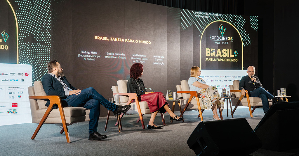 EXPOCINE 25 inicia destacando as oportunidades do cinema brasileiro no mercado internacional