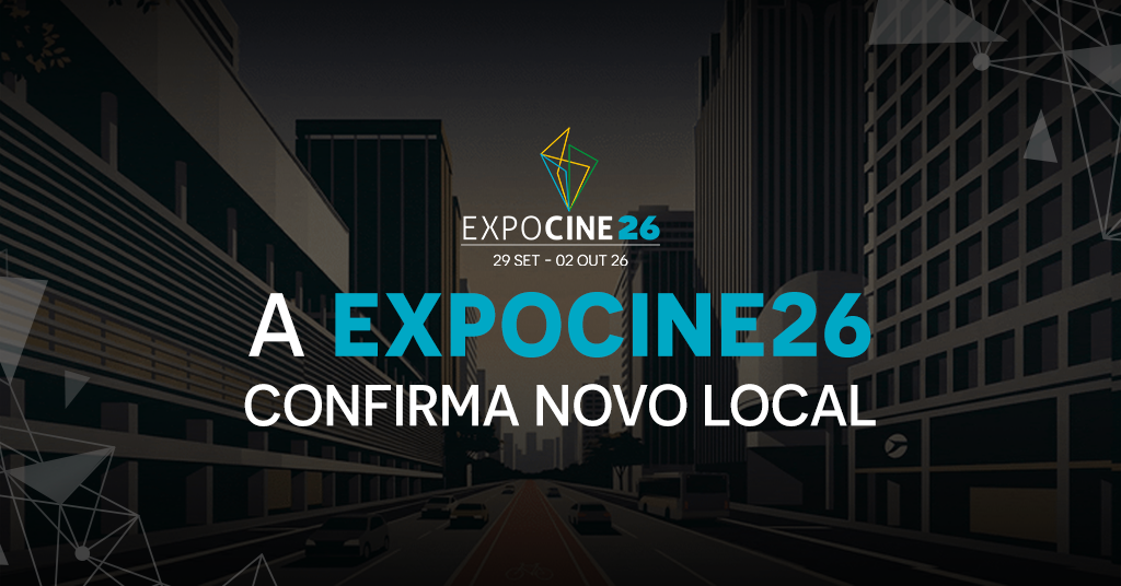 Um novo endereço, a mesma vocação: a EXPOCINE chega ao Center 3 em 2026