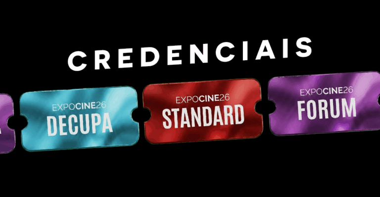 EXPOCINE26: conheça as credenciais que vão dar acesso ao maior encontro do cinematográfico brasileiro
